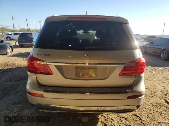 2016 Mercedes-Benz GL with VIN 4JGDF6EE4GA693095, listed as a Copart auction lot 82140294 with 66,096 mi miles and Salvage Title. Bid and sale history available at carsss.com. Image 6.