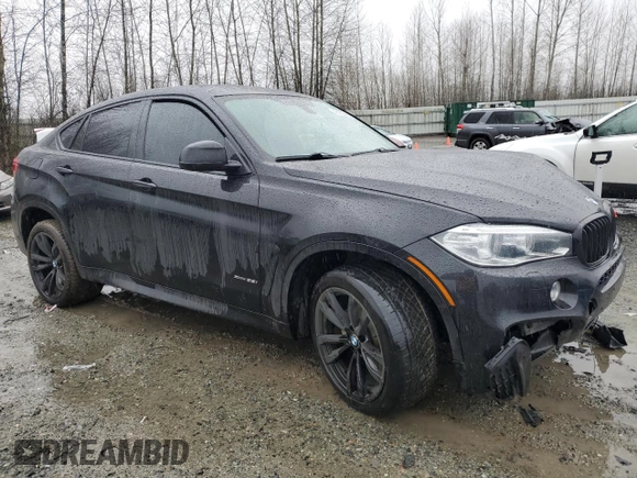 2016 BMW X6 xDrive35i z VIN 5UXKU2C56G0N80105, wystawiony jako Copart lot #46983345 z przebiegiem 99 913 mil mil oraz Szkoda całkowita • Salvage title. Historia ofert i sprzedaży dostępna na DreamBid. Obrazek 4.