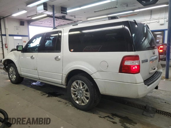 2014 Ford Expedition EL Limited with VIN 1FMJK2A56EEF25512, listed as a Copart auction lot 84088944 with 108,994 mi miles and Salvage Title. Bid and sale history available at carsss.com. Image 2.