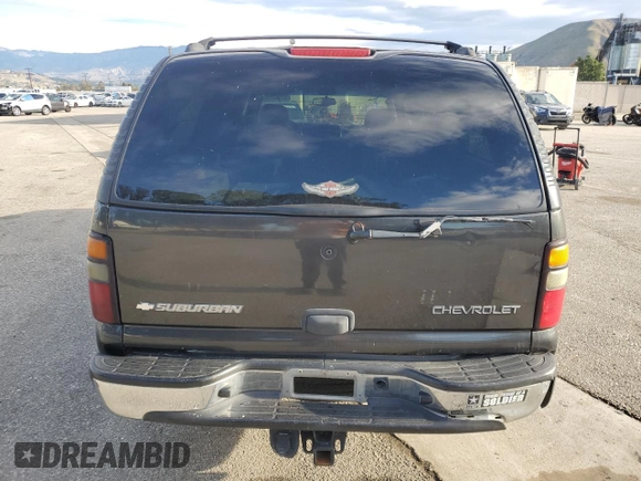 2005 Chevrolet Suburban LT with VIN 1GNEC16Z45J168919, listed as a Copart auction lot 37144714 with 0 mi miles and Salvage Title. Bid and sale history available at carsss.com. Image 6.