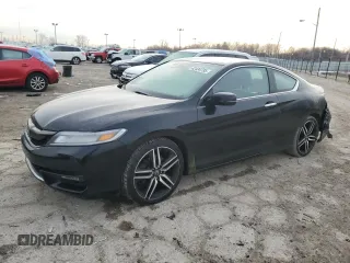 2016 Honda Accord Touring with VIN 1HGCT2B02GA003937, listed as a Copart auction lot 42434735 with 154,785 mi miles and Salvage Title. Bid and sale history available at DreamBid. Image 1.