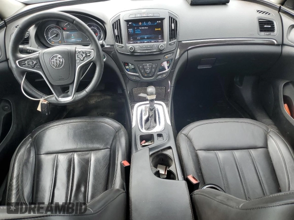 2014 Buick Regal Premium I z VIN 2G4GP5EX9E9194419, wystawiony jako Copart lot #63634185 z przebiegiem 92 806 mil mil oraz Czysty tytuł • Clean title. Historia ofert i sprzedaży dostępna na DreamBid. Obrazek 8.