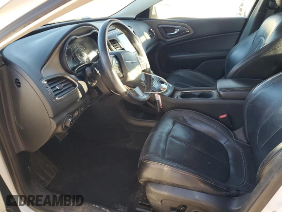 2015 Chrysler 200 C with VIN 1C3CCCCB3FN527646, listed as a Copart auction lot 42138125 with 203,105 mi miles and Salvage Title. Bid and sale history available at DreamBid. Image 7.