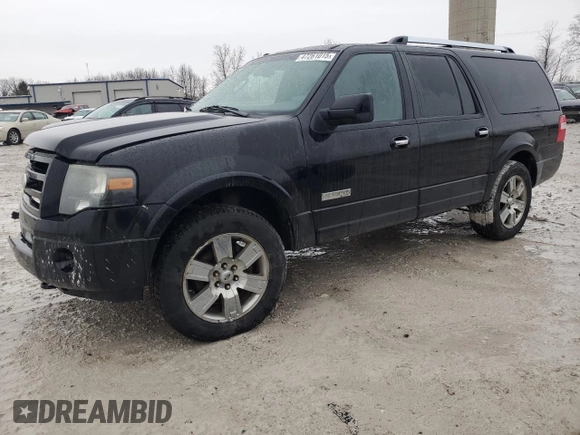 2007 Ford Expedition EL Limited with VIN 1FMFK20537LA02132, listed as a Copart auction lot 47261015 with 174,407 mi miles and Clean Title. Bid and sale history available at carsss.com. Image 1.