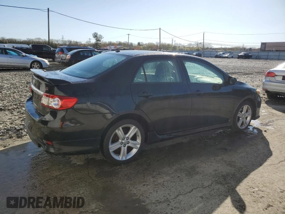 2013 Toyota Corolla L with VIN 2T1BU4EE2DC023963, listed as a Copart auction lot 53281355 with 101,846 mi miles and Salvage Title. Bid and sale history available at carsss.com. Image 3.