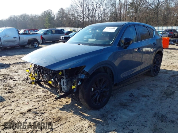 2021 Mazda CX-5 Touring with VIN JM3KFBCM8M0452700, listed as a IAAI auction lot 41490600 with 37,865 mi miles. Bid and sale history available at carsss.com. Image 2.