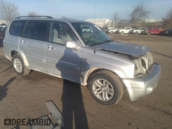 2004 Suzuki XL7 LX with VIN JS3TX92V744106967, listed as a IAAI auction lot 41119580 with 158,741 mi miles and . Bid and sale history available at DreamBid. Image 1.