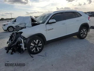 2022 Volkswagen Atlas SE with VIN 1V2DC2CA8NC221424, listed as a Copart auction lot 86362754 with 43,009 mi miles and Non repairable. Bid and sale history available at DreamBid. Image 1.