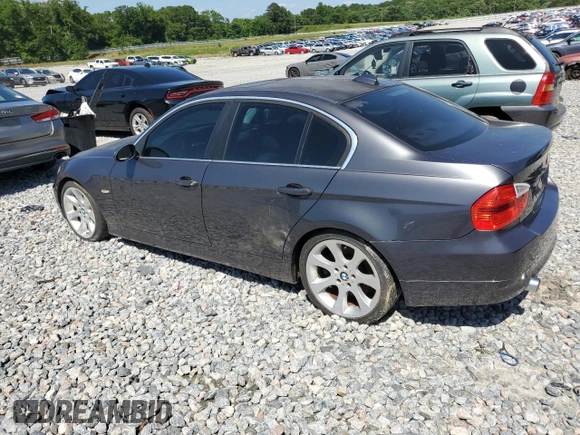 2007 BMW 3 Series 335i z VIN WBAVB73577VF52592, wystawiony jako Copart lot #58033005 z przebiegiem Nie podano mil oraz Czysty tytuł • Clean title. Historia ofert i sprzedaży dostępna na DreamBid. Obrazek 2.