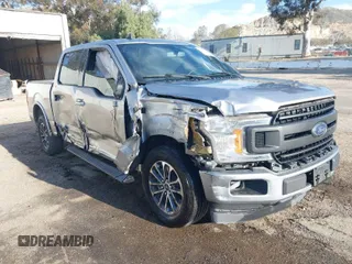 2020 Ford F-150 XL with VIN 1FTEW1C49LKD40054, listed as a IAAI auction lot 41837928 with 163,666 mi miles. Bid and sale history available at carsss.com. Image 1.