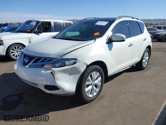 2011 Nissan Murano SL with VIN JN8AZ1MU1BW066686, listed as a IAAI auction lot 41560248 with 126,877 mi miles and . Bid and sale history available at DreamBid. Image 17.
