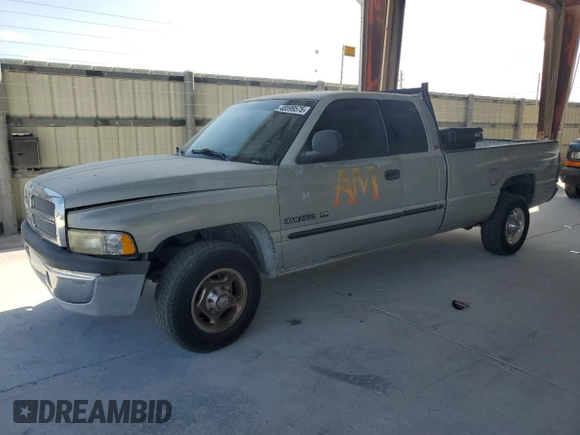 2001 Dodge Ram 2500 with VIN 3B7KC23Z61G222416, listed as a Copart auction lot 48599575 with 235,961 mi miles and Clean Title. Bid and sale history available at carsss.com. Image 1.