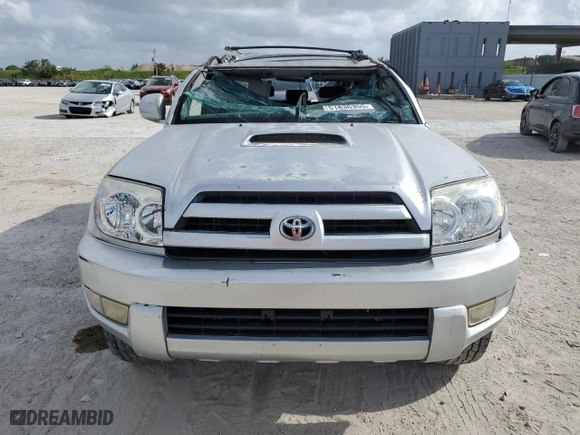 2004 Toyota 4Runner SR5 with VIN JTEZU14R048020990, listed as a Copart auction lot 51836355 with 183,582 mi miles and Salvage Title. Bid and sale history available at carsss.com. Image 5.