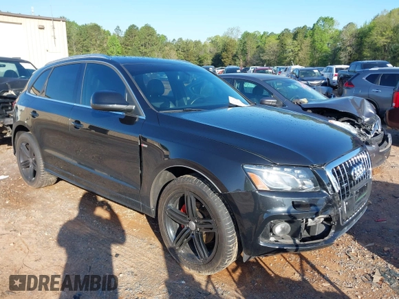 2012 Audi Q5 Premium Plus with VIN WA1DKAFP2CA009491, listed as a IAAI auction lot 41976724 with 109,106 mi miles and . Bid and sale history available at DreamBid. Image 1.
