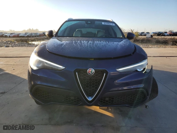 2021 Alfa Romeo Stelvio Sport with VIN ZASPAKAN5M7D03362, listed as a Copart auction lot 85496214 with 24,390 mi miles and Salvage Title. Bid and sale history available at carsss.com. Image 5.