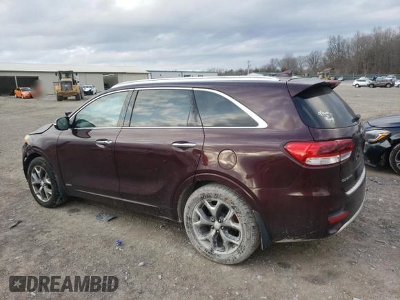 2018 Kia Sorento SX with VIN 5XYPKDA58JG367458, listed as a Copart auction lot 89168465 with 103,614 mi miles and Salvage Title. Bid and sale history available at DreamBid. Image 2.