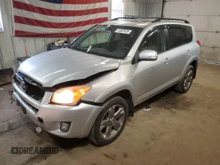 2012 Toyota RAV4 Sport with VIN JTMRK4DV1C5109671, listed as a Copart auction lot 41387435 with 289,810 mi miles and Salvage Title. Bid and sale history available at carsss.com. Image 1.