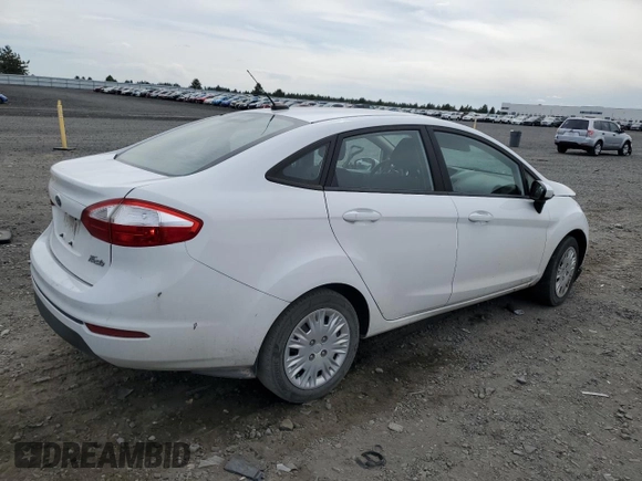 2017 Ford Fiesta S with VIN 3FADP4AJ6HM162290, listed as a Copart auction lot 61865475 with Not provided miles and Salvage title. Bid and sale history available at DreamBid. Image 3.