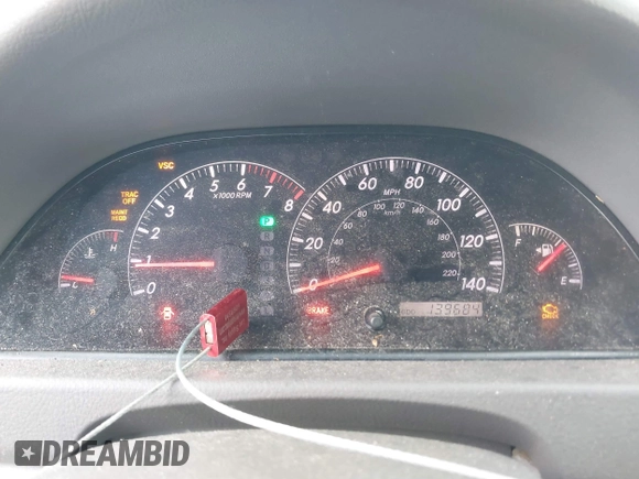 2005 Toyota Camry LE with VIN 4T1BF30K15U086182, listed as a IAAI auction lot 42204900 with 139,684 mi miles and . Bid and sale history available at DreamBid. Image 7.