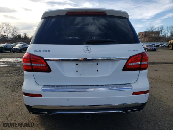 2019 Mercedes-Benz GLS with VIN 4JGDF6EE0KB220393, listed as a Copart auction lot 49040695 with 130,331 mi miles and Salvage Title. Bid and sale history available at carsss.com. Image 6.