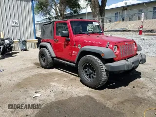 2007 Jeep Wrangler X with VIN 1J4FA241X7L111017, listed as a Copart auction lot 58871815 with 118,566 mi miles and Salvage title. Bid and sale history available at DreamBid. Image 14.