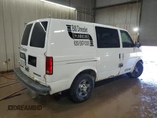 2004 Chevrolet Astro Cargo Van with VIN 1GCDL19X14B108636, listed as a Copart auction lot 48671045 with 227,317 mi miles and Salvage Title. Bid and sale history available at carsss.com. Image 3.