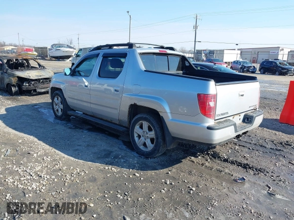 2009 Honda Ridgeline RTL with VIN 2HJYK16569H002832, listed as a IAAI auction lot 41683669 with 154,220 mi miles and . Bid and sale history available at DreamBid. Image 3.