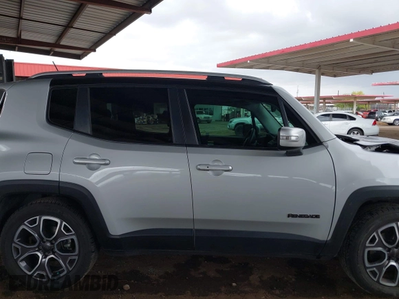 2015 Jeep Renegade Limited with VIN ZACCJADT5FPC38577, listed as a IAAI auction lot 42190585 with 116,883 mi miles and . Bid and sale history available at DreamBid. Image 13.
