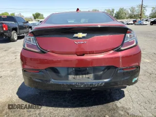 2017 Chevrolet Volt LT with VIN 1G1RC6S5XHU137082, listed as a Copart auction lot 52912785 with 94,220 mi miles and Clean Title. Bid and sale history available at carsss.com. Image 6.