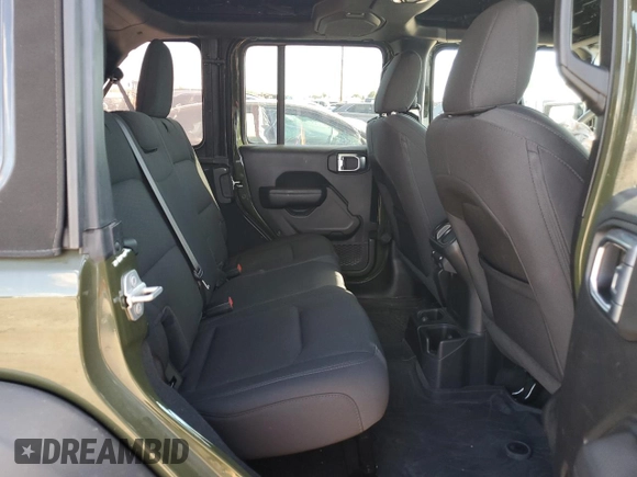 2023 Jeep Wrangler Willys with VIN 1C4HJXDN1PW523503, listed as a Copart auction lot 74976134 with 18,630 mi miles and Clean Title. Bid and sale history available at DreamBid. Image 10.