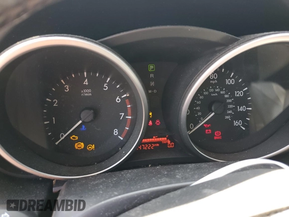 2012 Mazda 5 Touring with VIN JM1CW2CL0C0104148, listed as a Copart auction lot 61018845 with 147,222 mi miles and Salvage title. Bid and sale history available at DreamBid. Image 9.