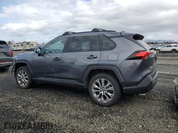 2021 Toyota RAV4 XLE Premium with VIN 2T3A1RFV9MC181112, listed as a Copart auction lot 46335305 with 69,661 mi miles and Salvage title. Bid and sale history available at DreamBid. Image 2.