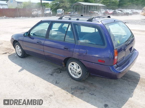 1997 Ford Escort LX with VIN 3FALP15P3VR155580, listed as a IAAI auction lot 42602727 with 38,552 mi miles and . Bid and sale history available at DreamBid. Image 3.