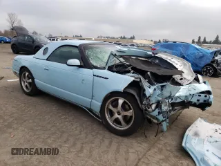 2003 Ford Thunderbird Deluxe with VIN 1FAHP60A03Y100881, listed as a Copart auction lot 83381114 with Not Provided miles and Salvage Title. Bid and sale history available at DreamBid. Image 4.