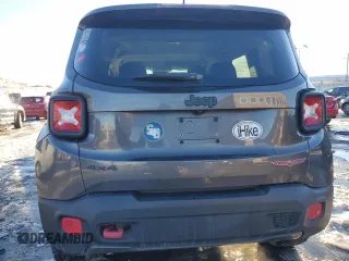 2016 Jeep Renegade Trailhawk with VIN ZACCJBCT8GPD48936, listed as a Copart auction lot 41873145 with 196,632 mi miles and Non Repairable. Bid and sale history available at carsss.com. Image 6.