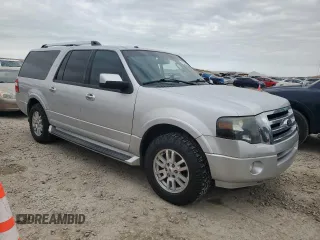 2014 Ford Expedition Max Limited with VIN 1FMJK1K59EEF57198, listed as a Copart auction lot 47653395 with 159,945 mi miles and Salvage title. Bid and sale history available at DreamBid. Image 4.