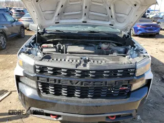 2021 Chevrolet Silverado 1500 Custom Trail Boss with VIN 1GCPYCEF3MZ352934, listed as a Copart auction lot 48747415 with 56,017 mi miles and Salvage Title. Bid and sale history available at DreamBid. Image 11.