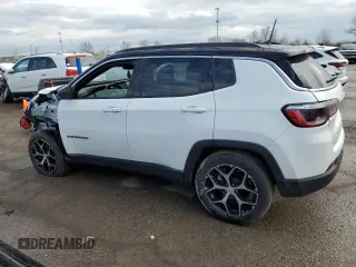 2024 Jeep Compass Limited с VIN 3C4NJDCN9RT136273, выставлен на аукционе Copart как лот 53324375 с пробегом 3 810 миль миль и Чистый • Clean title. История ставок и продаж доступна на DreamBid. Изображение 2.