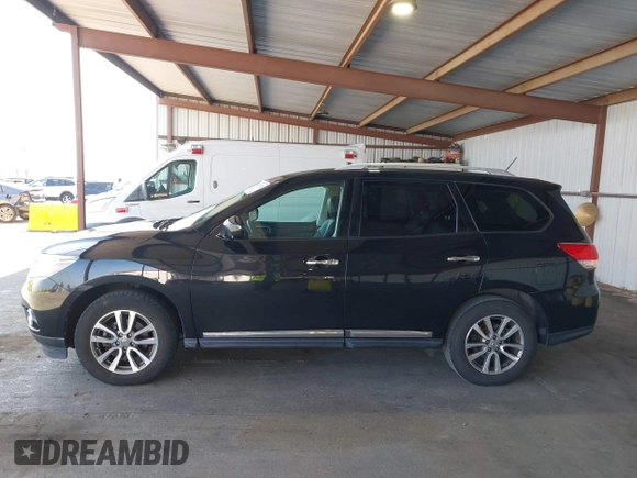 2016 Nissan Pathfinder Platinum with VIN 5N1AR2MM4GC632670, listed as a IAAI auction lot 42433320 with 92,686 mi miles and . Bid and sale history available at DreamBid. Image 14.