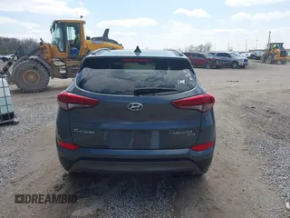 2016 Hyundai Tucson Eco with VIN KM8J3CA2XGU103017, listed as a IAAI auction lot 41897807 with 95,722 mi miles. Bid and sale history available at carsss.com. Image 16.