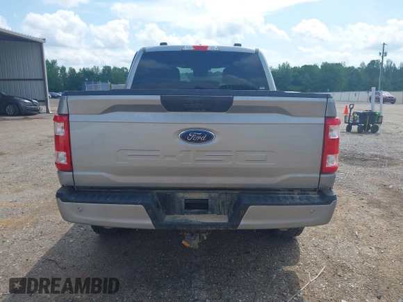 2023 Ford F-150 XL with VIN 1FTFW1E55PKE96110, listed as a IAAI auction lot 42127827 with 35,741 mi miles and . Bid and sale history available at DreamBid. Image 16.