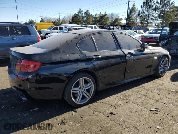 2016 BMW 5 Series 550i xDrive with VIN WBAKP9C52GG587512, listed as a Copart auction lot 87048184 with 95,493 mi miles and Clean title. Bid and sale history available at DreamBid. Image 3.
