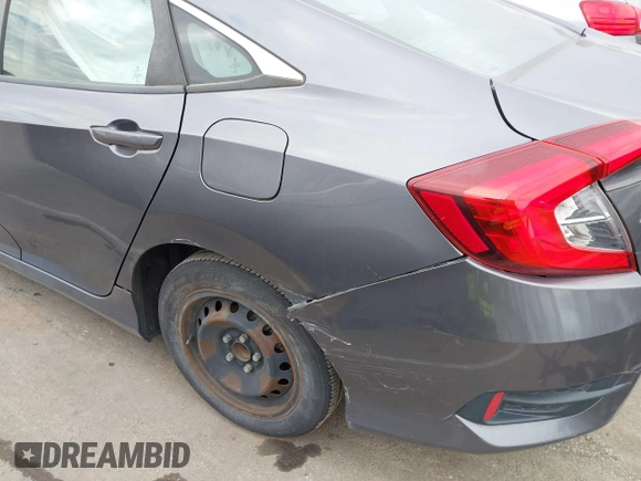 2017 Honda Civic LX with VIN 19XFC2F52HE233607, listed as a IAAI auction lot 41758632 with 159,290 mi miles and . Bid and sale history available at DreamBid. Image 18.