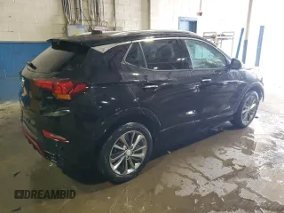 2021 Buick Encore GX Essence with VIN KL4MMFSL0MB089668, listed as a Copart auction lot 44696765 with 47,859 mi miles and Salvage title. Bid and sale history available at DreamBid. Image 3.