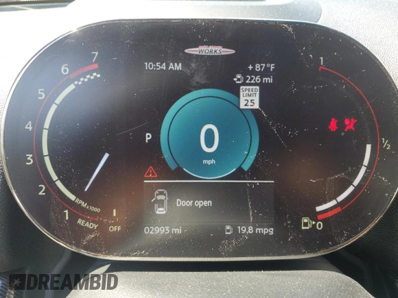 2024 MINI Countryman John Cooper Works with VIN WMZ33BS09R3R45926, listed as a Copart auction lot 62979634 with 2,993 mi miles and Salvage title. Bid and sale history available at DreamBid. Image 9.