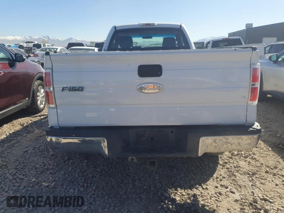 2009 Ford F-150 XL with VIN 1FTRF12W39KB59366, listed as a Copart auction lot 50194095 with 341,537 mi miles and Salvage Title. Bid and sale history available at carsss.com. Image 6.