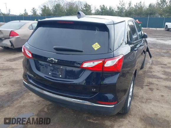 2021 Chevrolet Equinox LT with VIN 3GNAXKEV7MS111344, listed as a IAAI auction lot 41639590 with 60,499 mi miles. Bid and sale history available at carsss.com. Image 4.