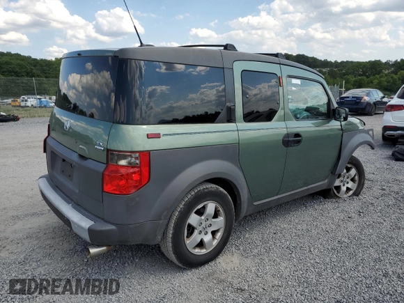 2004 Honda Element EX with VIN 5J6YH18604L007524, listed as a Copart auction lot 63716574 with 186,854 mi miles and Salvage Title. Bid and sale history available at DreamBid. Image 3.