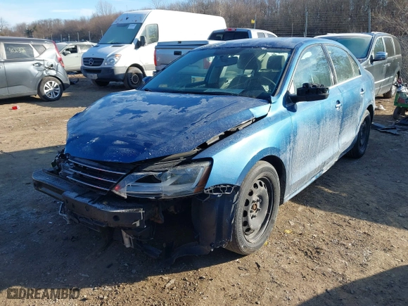 2017 Volkswagen Jetta 1.4T S with VIN 3VW167AJ9HM227650, listed as a IAAI auction lot 41275317 with 81,589 mi miles. Bid and sale history available at carsss.com. Image 17.