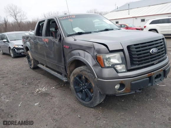 2012 Ford F-150 XL with VIN 1FTFW1EF5CFB17456, listed as a IAAI auction lot 41212498 with 272,730 mi miles. Bid and sale history available at carsss.com. Image 6.